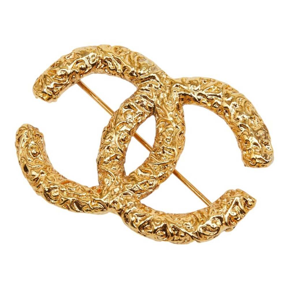 Chanel Cc Logo Brooch Metal #266480C96B